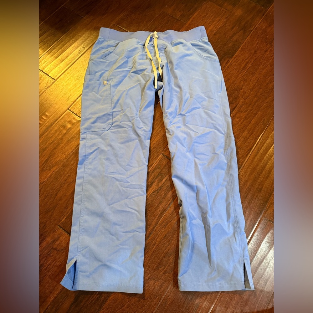 Figs size large blue Scrub Pants